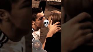 Ronaldo kiss on this girl|| so lucky girl#shorts#viral