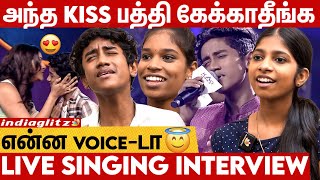 Ruthresh Girl Fans  தொல்லை பண்ணுவாங்க 🤣 SaReGaMaPa Finalists Singing Interview | Zee Tamil