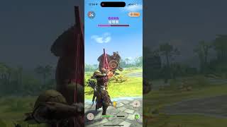 Monster Hunter Now(MHN)G9-5泥魚龍弓vs九星9星蠻鄂龍 5水屬2集中