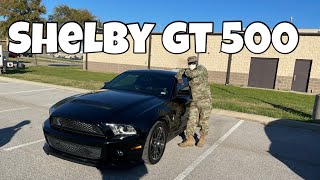 2012 MUSTANG SHELBY GT500! ON ARMY TIME! *SHOCKING!*