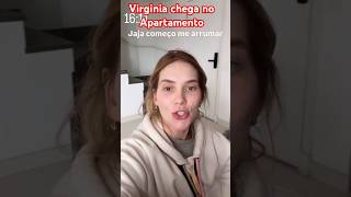 Virginia chega no apartamento #shorts #virginiafonseca