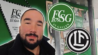 LASTMINUTE TREFFER ENTSCHEIDET DAS SPIEL 🔥⚽️ FC ST. Gallen vs FC Lugano | Stadionvlog ⚽️🏟🇨🇭