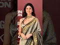 actress sanjana sanghi snapped at democratic sangha change awards 2024 in taj falaknuma palace hyd