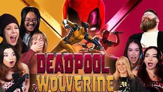 REACTION DEADPOOL & WOLVERINE MASHUP