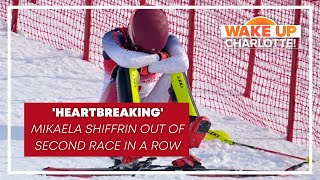 'Heartbreaking': Mikaela Shiffrin out of second race in a row