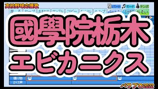 【高校野球応援歌】國學院栃木「エビカニクス」【パワプロ2022】