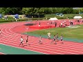 20150505　第１回堺市陸協記録会　中学男子　200m　t決勝　3組　コワ