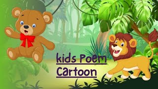 || kids Poem Cartoon || Cocomelon nursery rhymes | Teddy bear story in english ||