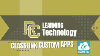 Classlink Custom Apps
