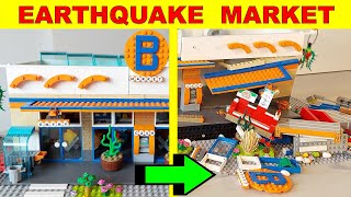 LEGO EARTHQUAKE Realistic MARKET COLLAPSE