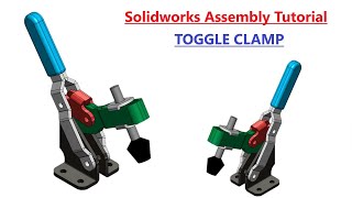 Solidworks Assembly Tutorial - Toggle Clamp Mechanism