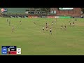 Rd 15 SANFL Snapshot - Port's Trent McKenzie kicks a long bomb from 60m