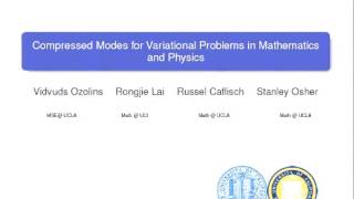 What Sparsity and l1 Optimization Can Do For You
