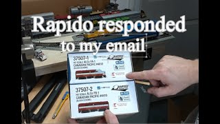 Update to Rapido Mystery box 5 issue - the saga continues