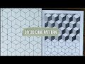 DIY Easy 3D Cube Pattern