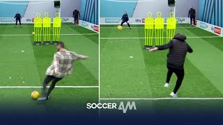 Ledley and O'Hara recreate Riise's thunderbolt against Manchester United ⚡ | You Know The Drill