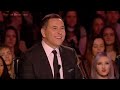 Golden Buzzer Simon Cowel crying to hear the song Still Loving You Homeless on the Big World Stage