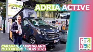 ADRIA ACTIVE - NEC CARAVAN, CAMPING AND MOTORHOME SHOW 2023 #TMD #MOTORHOMES