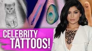 14 Tattoos YOU NEVER KNEW Celebrities Had! (Dirty Laundry)