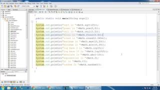 math function in java #20