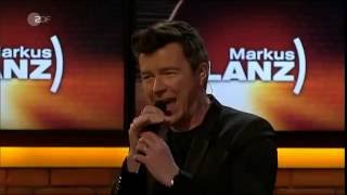 Rick Astley - Never Gonna Give You Up (19.07.16) (Unplugged) (Markus Lanz)