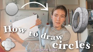 How to draw CIRCLES 🎨 Perspective Drawing Guide for beginners ep.2