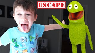 Escape Roblox Frogge in Real Life at My PB and J House!