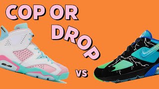 Doernbecher Jordan 6 vs. Doernbecher Nike Air 180 | Cop or Drop with Sneaks \u0026 Stats #shoes #sneakers