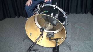 Bass Drum Mic Comparison,  Shure Beta 91a vs AKG D112 Sound Test