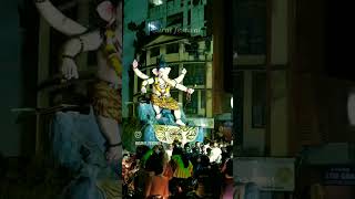 BIGGEST GANPATI AAGMAN SURAT #youtube #shorts #video #short #ganpati #ganesh #bappa #festival