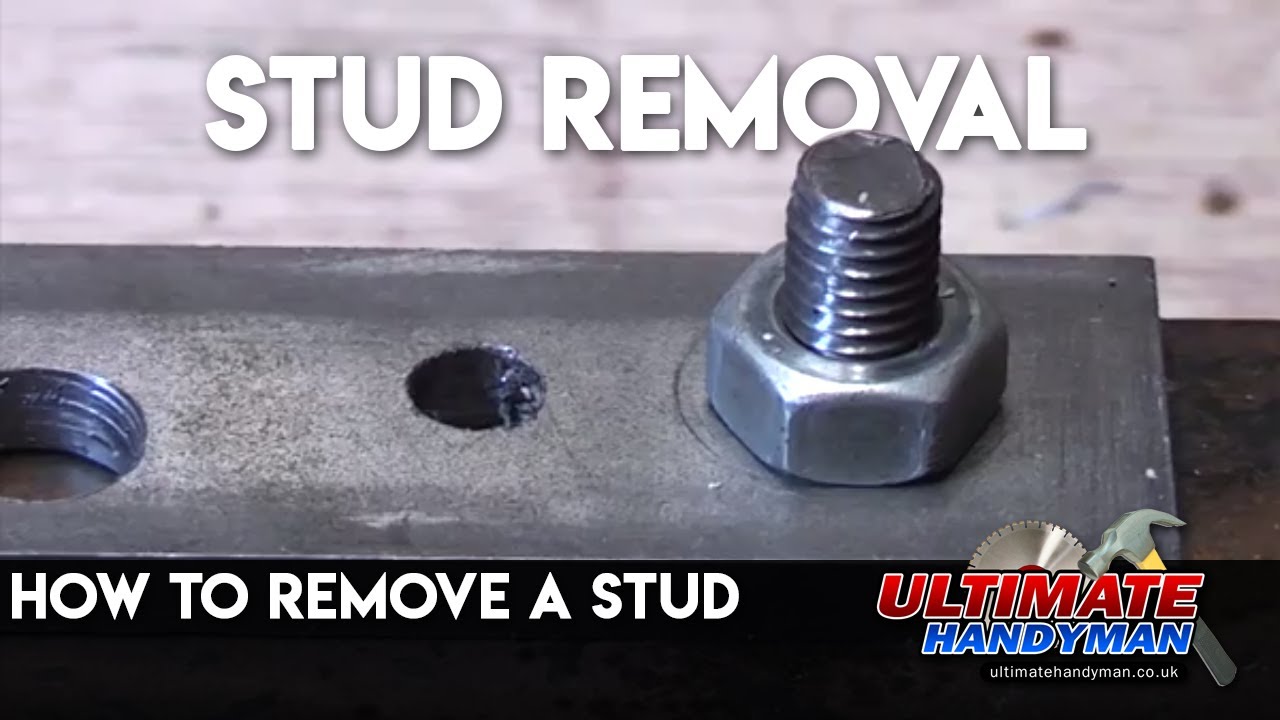 How To Remove A Stud Youtube