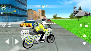 Police Car Driving - Motorbike Riding #1 Chasing Criminals! Android gameplay