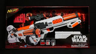 NERF First Order Stormtrooper F-11D Blaster Rifle UNBOXING + REVIEW