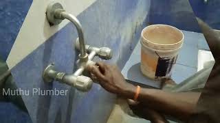 Wall mixture water leakage problem / @muthuplumber8249 /chennai plumber /contact: 9677273836