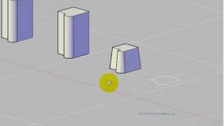 AutoCAD 3D Modelling - Using the Extrude Command