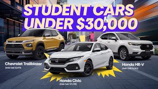 Discover Top 10 Affordable Student Cars in the US for 2024