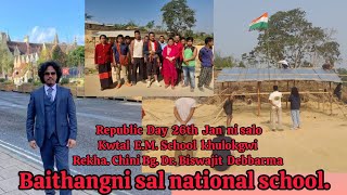 BG.DR.BISWAJIT D/B|Rangchakni Lamthai project ni puila E.M school khulokgwi Rekha ImangniHaping kami