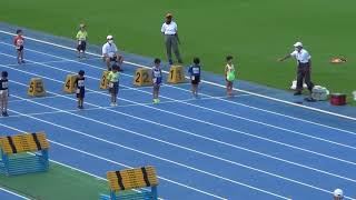 みらい1年男子50m1 第23回ジュニア陸上競技チャレンジカップ20210818