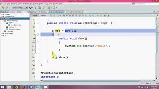 15 4 Inner Class with Lambda Expression YouTube