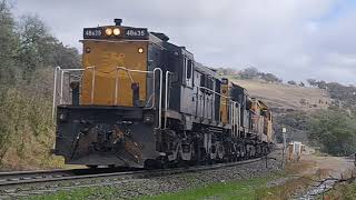 Trains over the Liverpool Range Ardglen Kankool NSW Part 1 2021