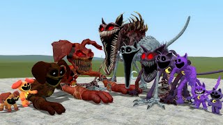 Evolution Of Catnap Vs Evolution Of Dogday Poppy Playtime Chapter 3 In