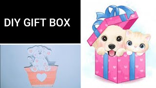 DIY Gift Box / How to make Gift Box | Easy Paper Crafts Idea | Paper Box | Diy paper gift box