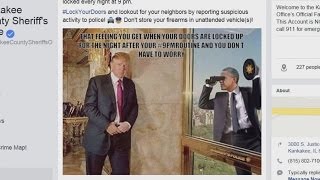 Kankakee County Sheriff: No Offense Meant With Obama-Trump Meme