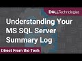 Understanding Your MS SQL Server Summary Log
