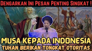 Dengarkan Ini Pesan Penting Singkat ! Tuhan Berikan Tongkat Otoritas Musa Kepada Kita | Nani Susanti