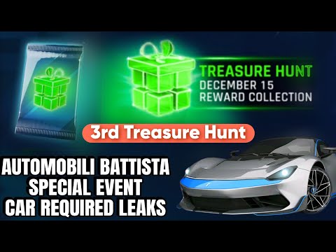 Asphalt 9 Free Treasure Hunt Reward December 15 Battista event required cars leaks