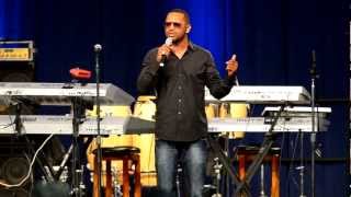 Mike Epps at Chuck Brown memorial service