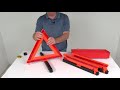 etrailer let’s check out the orion warning triangle kit