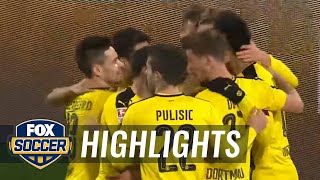 Aubameyang scores for Dortmund against Ingolstadt | 2016-17 Bundesliga Highlights