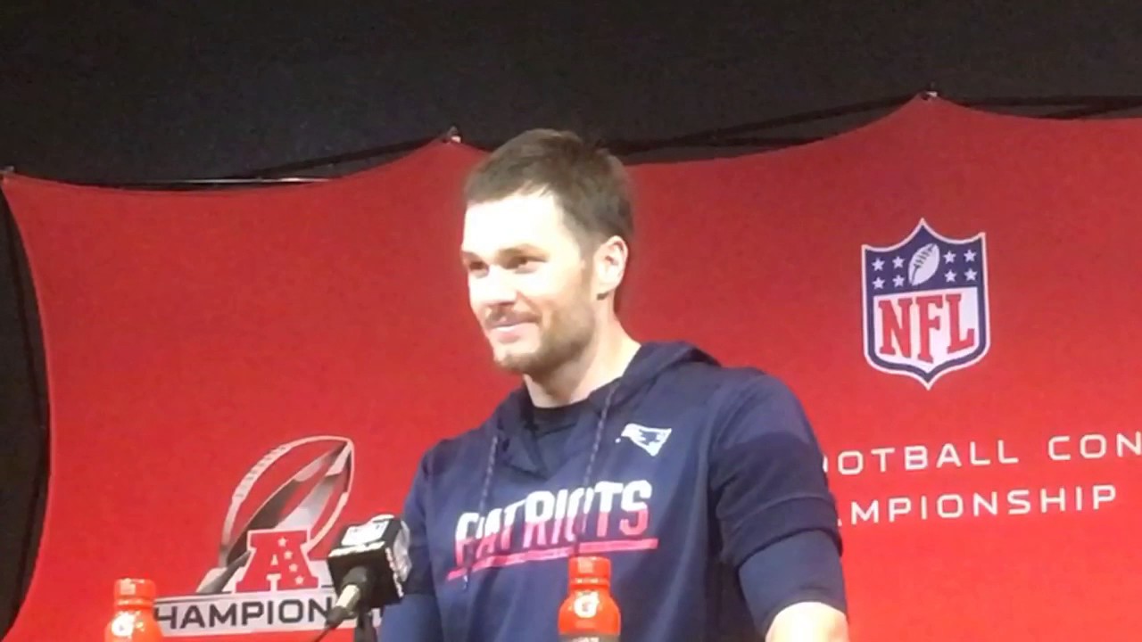 New England Patriots QB Tom Brady: "We're Going To The Super Bowl, Man ...